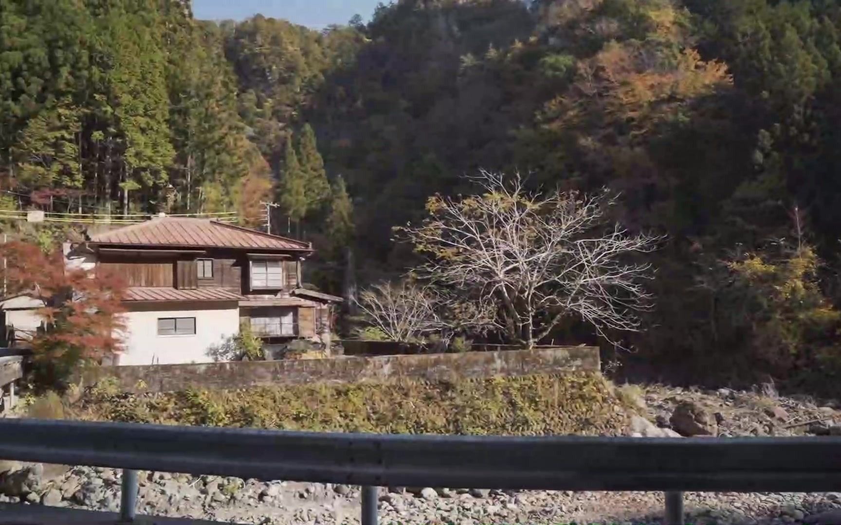 日本乡村旅馆体验 靠近天空的深山老房子