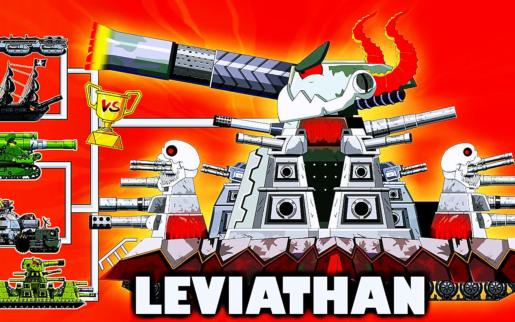 坦克世界:第79届boss挑战赛,利维坦44vskv44,精彩绝伦竞技赛