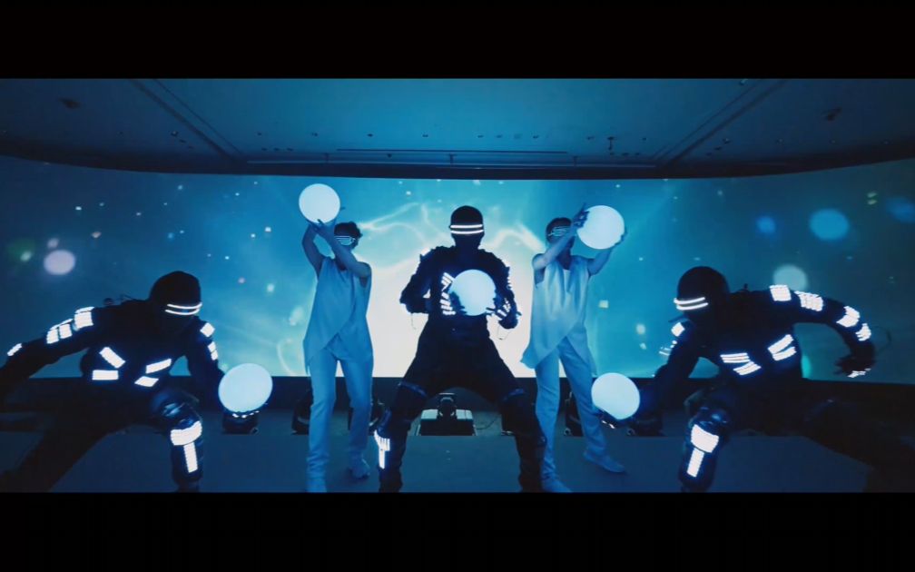 led光球之舞【next creative】epson|芭蕾光球舞|led表演|投影互动