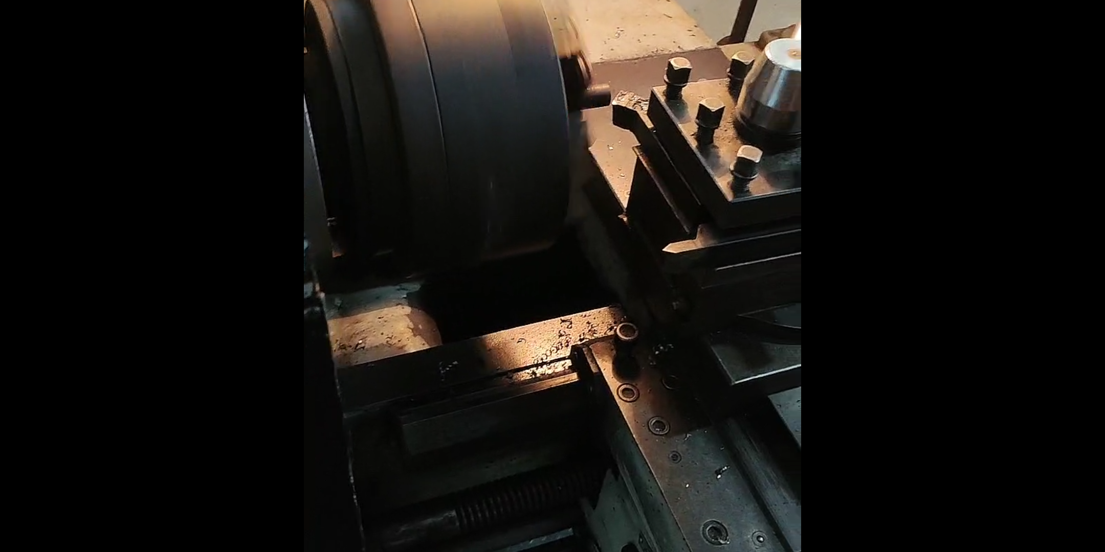 金工实习车工车端面