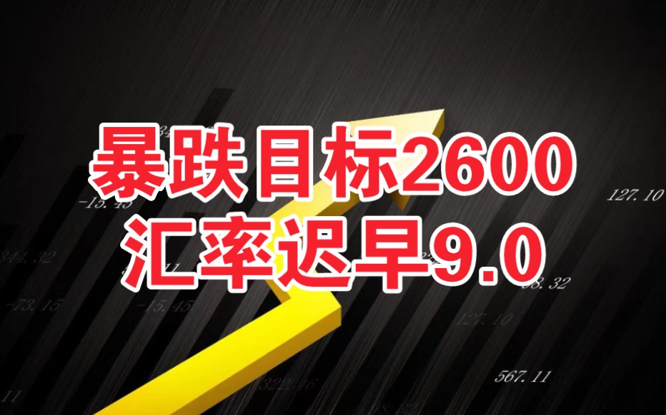 汇率跌则股市崩?不要在A股一棵树上吊死哔哩哔哩bilibili