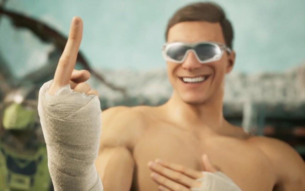 《真人快打1》乔尼凯奇经典高塔【难度:非常困难】尚格云顿皮肤