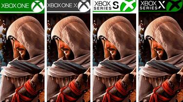 4K60帧】刺客信条：幻景| Xbox One S/X vs Xbox Series S/X | 画