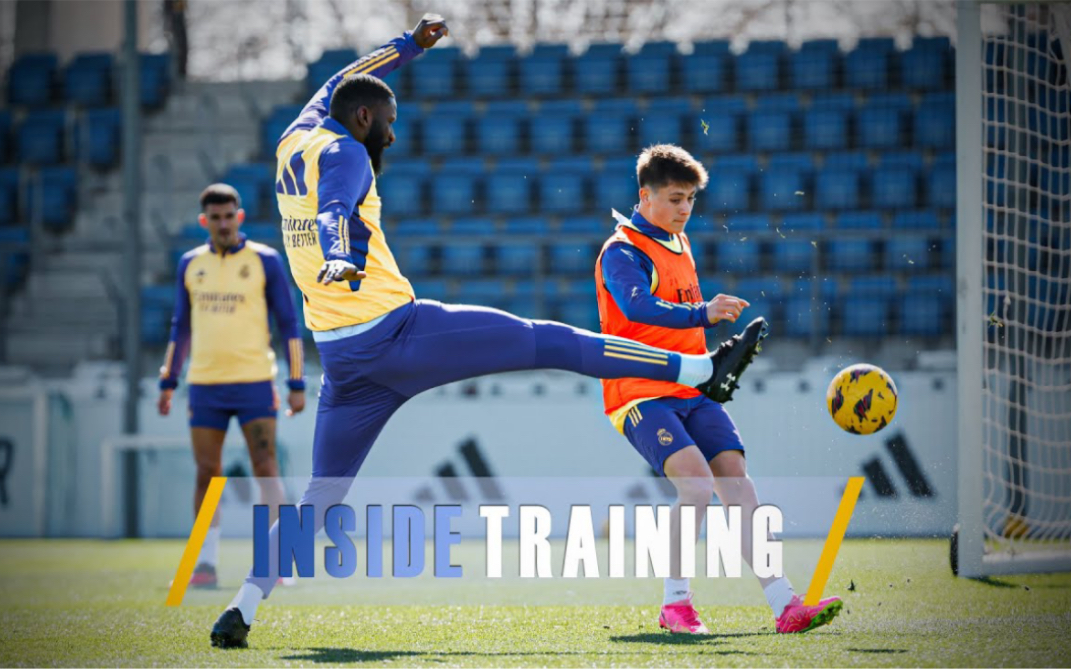 [训练0228]皇马训练备战瓦伦西亚|inside training