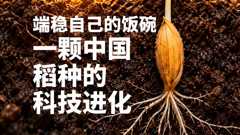 世界粮食日丨端稳自己的饭碗：一颗中国稻种的科技进化
