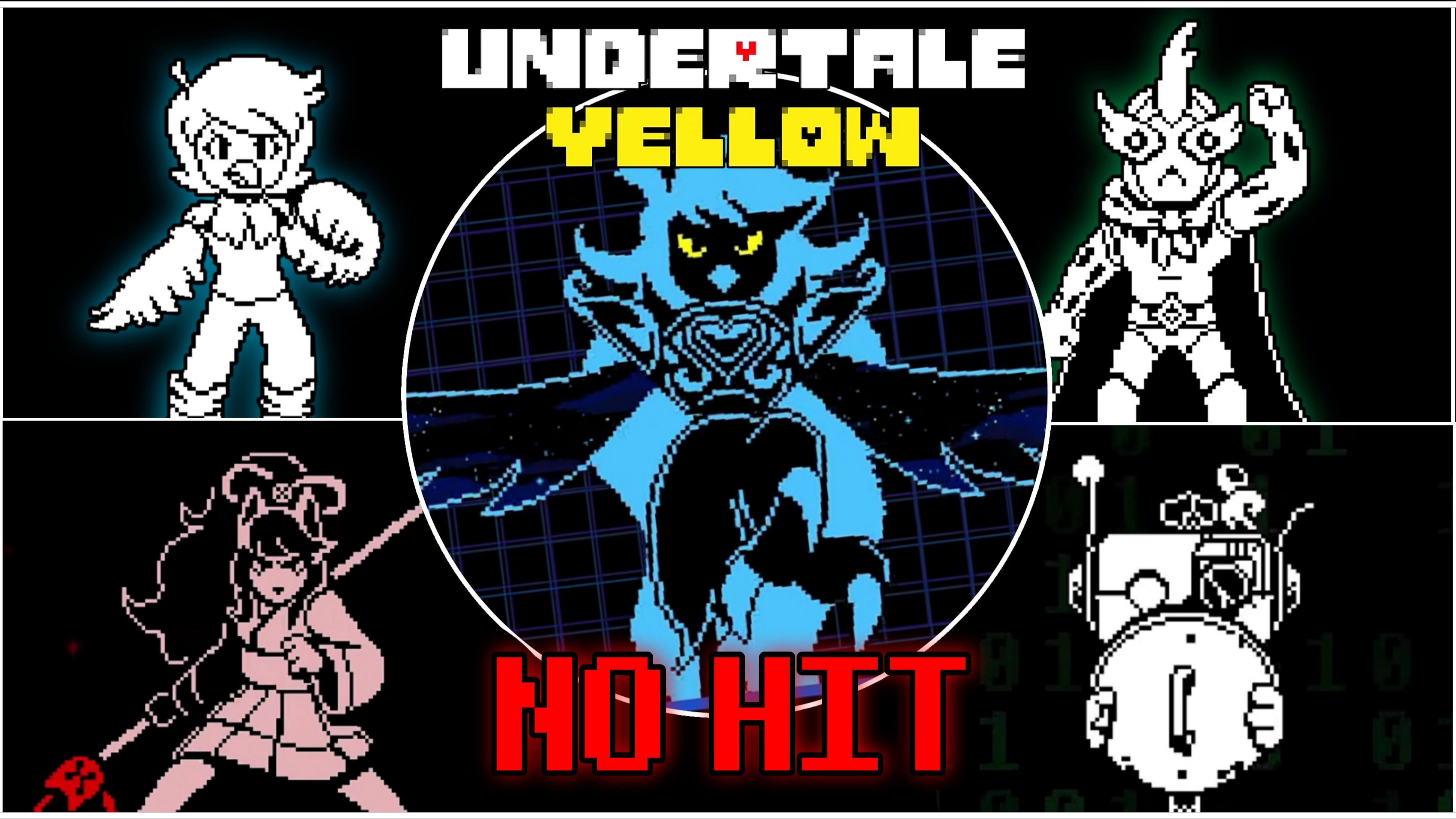 [图]【Undertale Yellow】全boss无伤（屠杀线 ）！！！