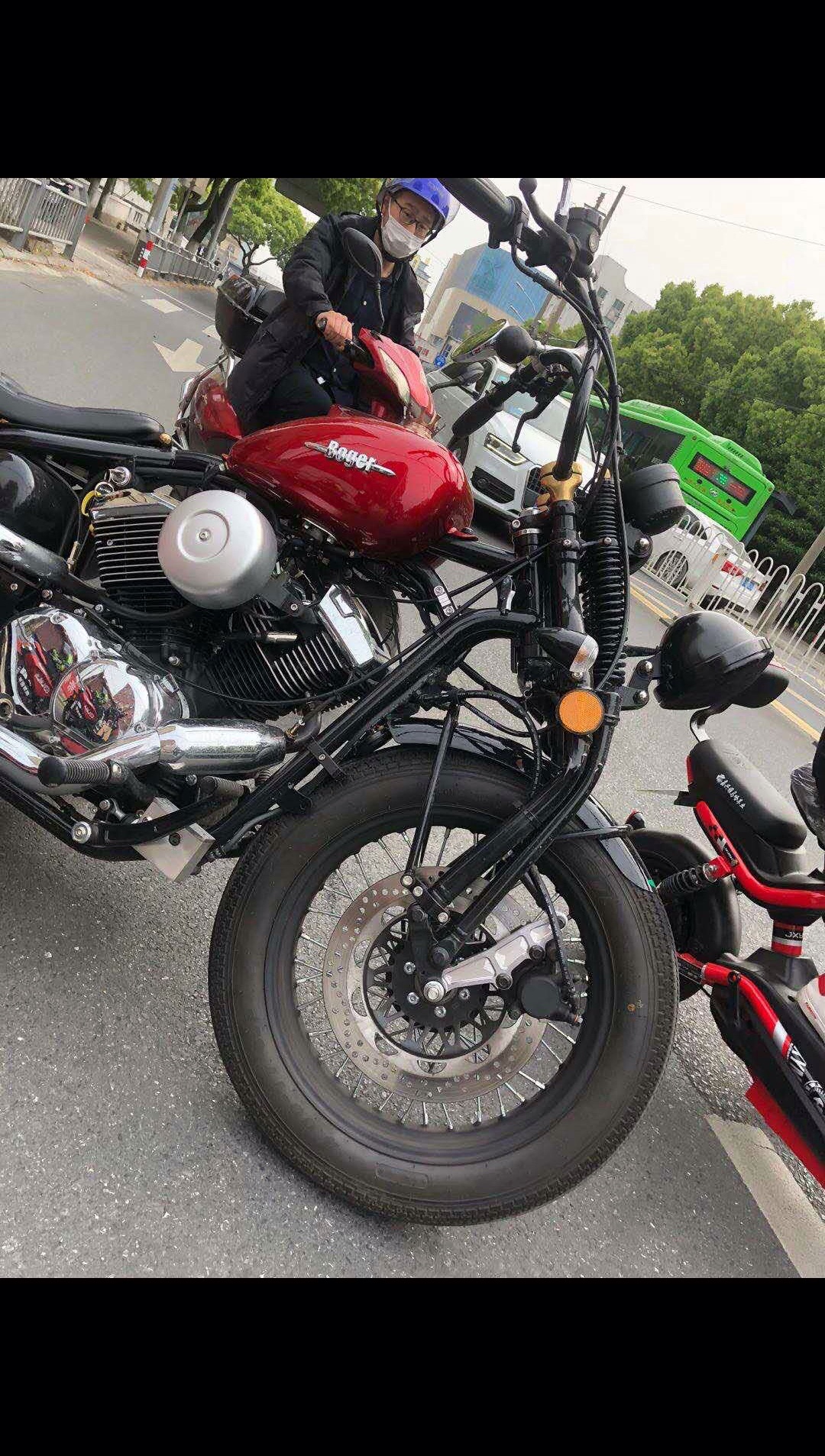 这就是你们想要的仿哈雷大弹簧的博格250