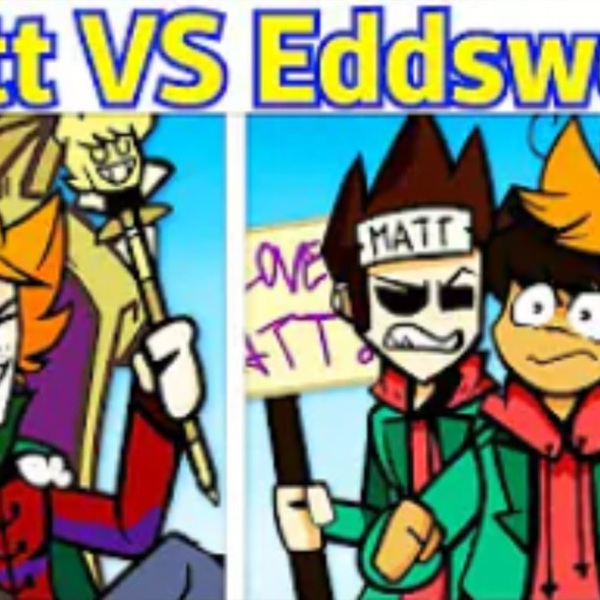 VS Eddsworld Matt FULL WEEK + Cutscenes [HARD] - Friday Night Funkin' Mod 