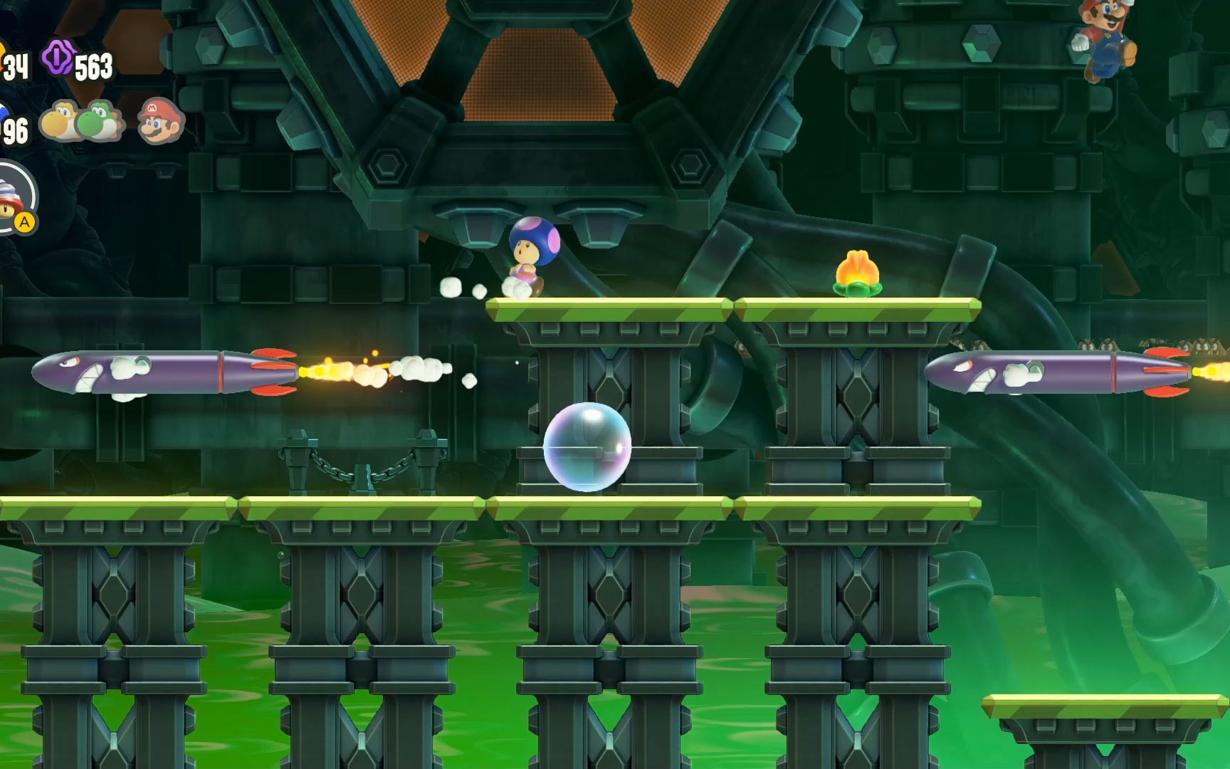 【超级马力欧兄弟惊奇】p12 库巴城堡