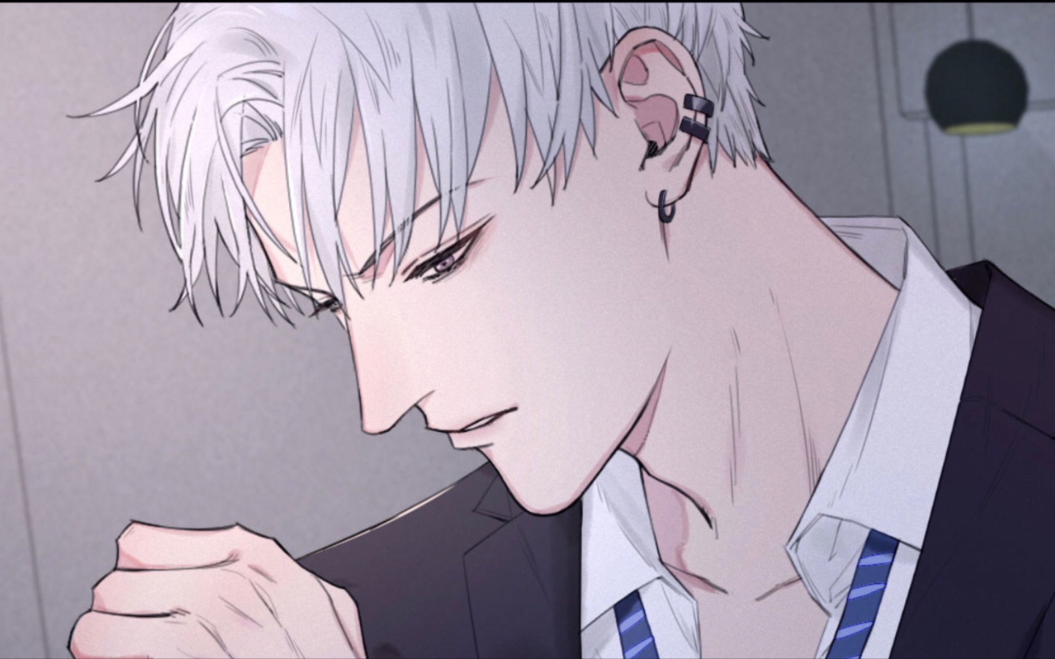 在黑暗中#谢岚山x深流飞,快来体验双强的魅力吧