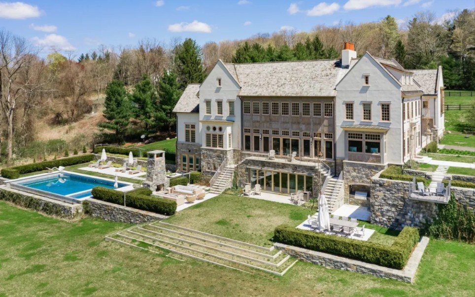 【豪宅收藏】—康涅狄格州—坐落于雷丁无与伦比的乡村庄园_哔哩哔哩