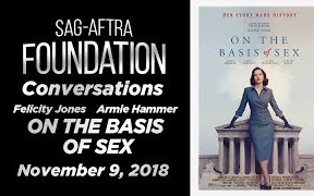 [图]Conversations with Felicity Jones and Armie Hammer of ON THE BASIS OF SEX