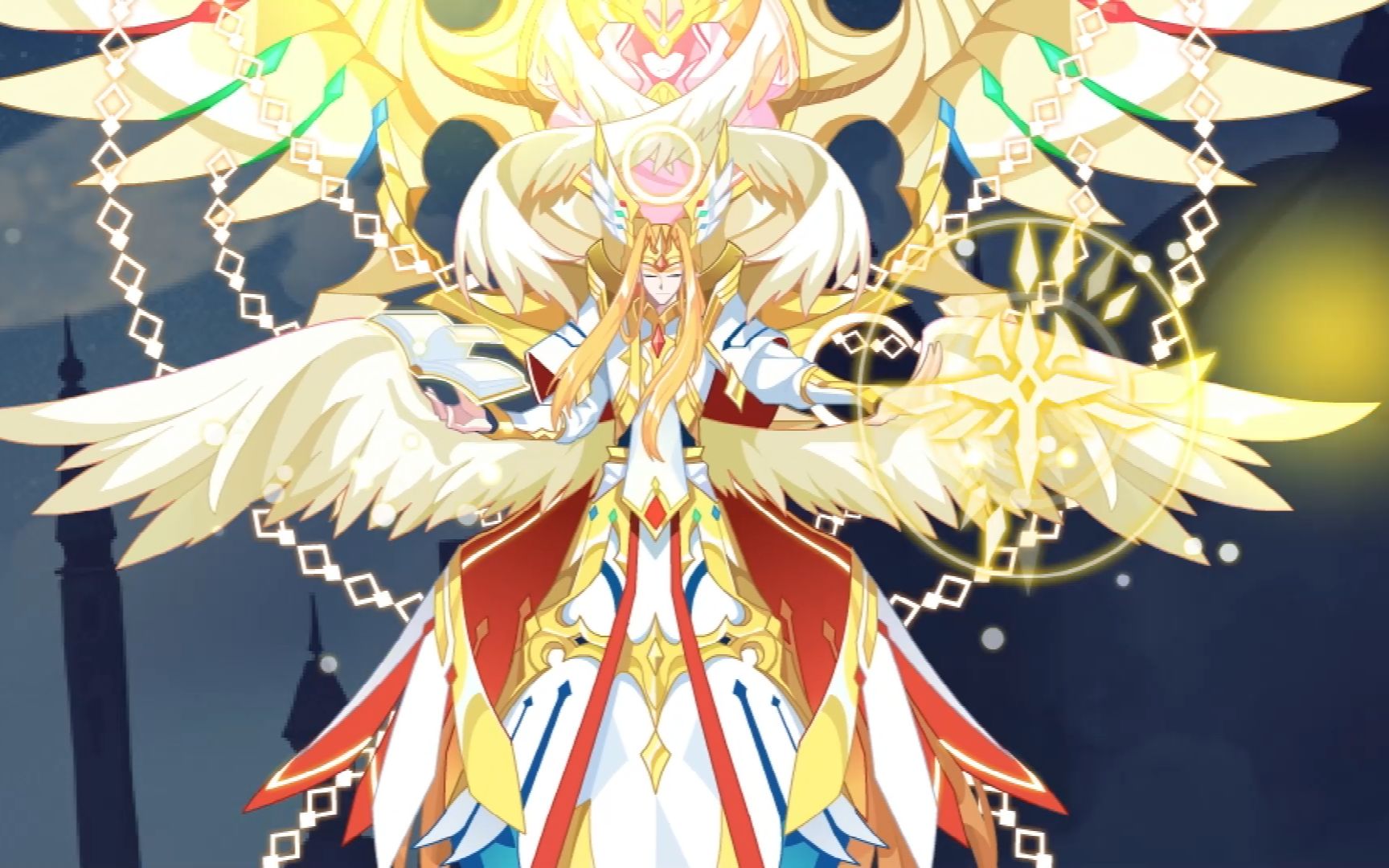 奥拉星:[天国咏唱]命运天使王虐杀利维坦妹妹