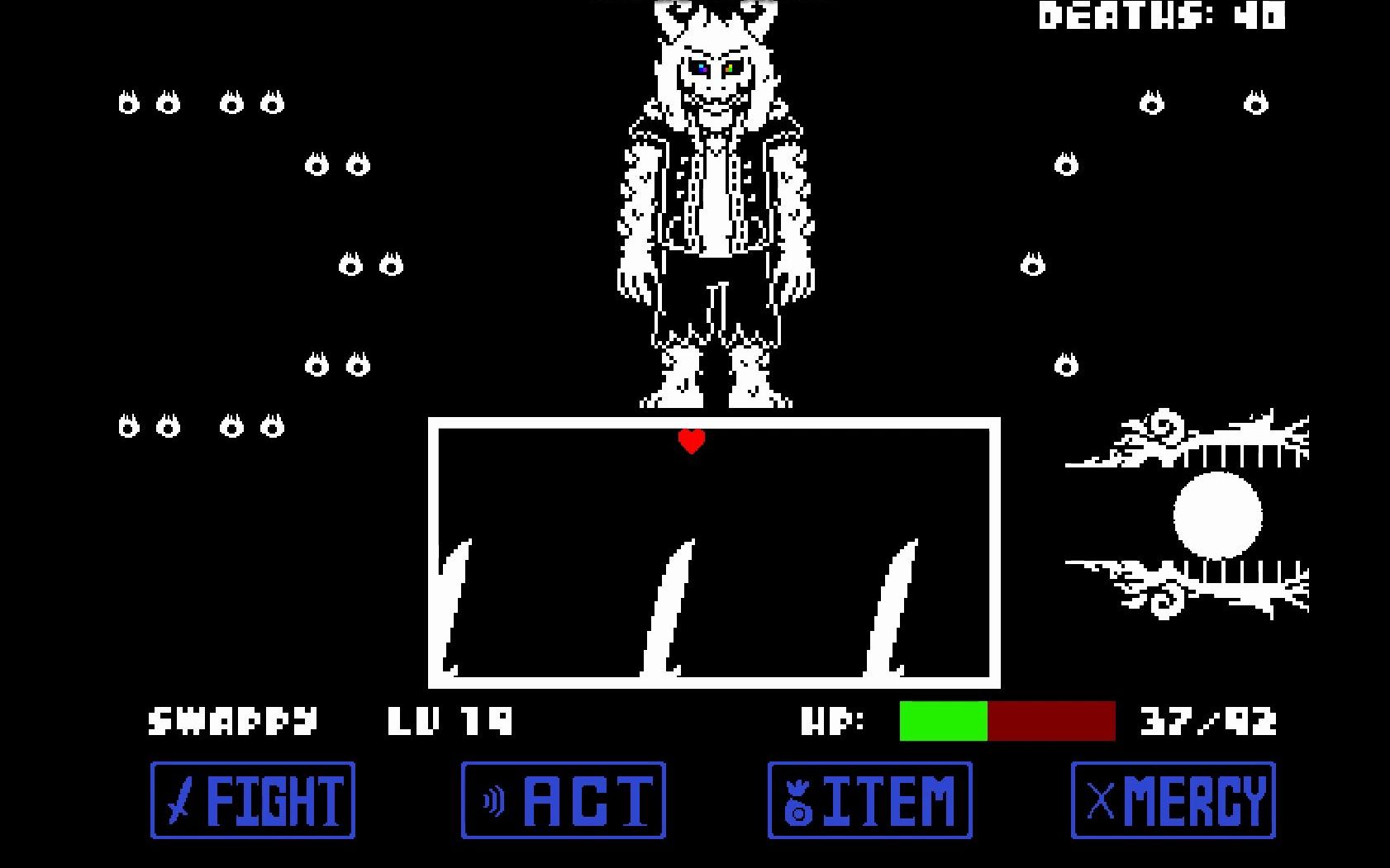 【storyswap 六魂羊fight】第一阶段一药通关