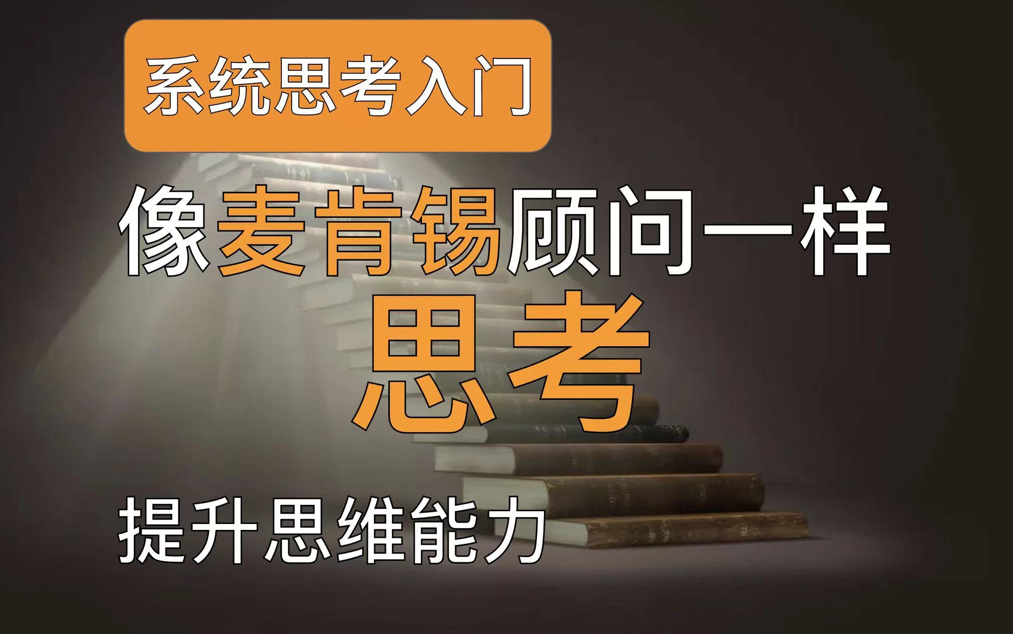 [图]像麦肯锡顾问一样思考 ：系统思考 大胆假设 小心求证