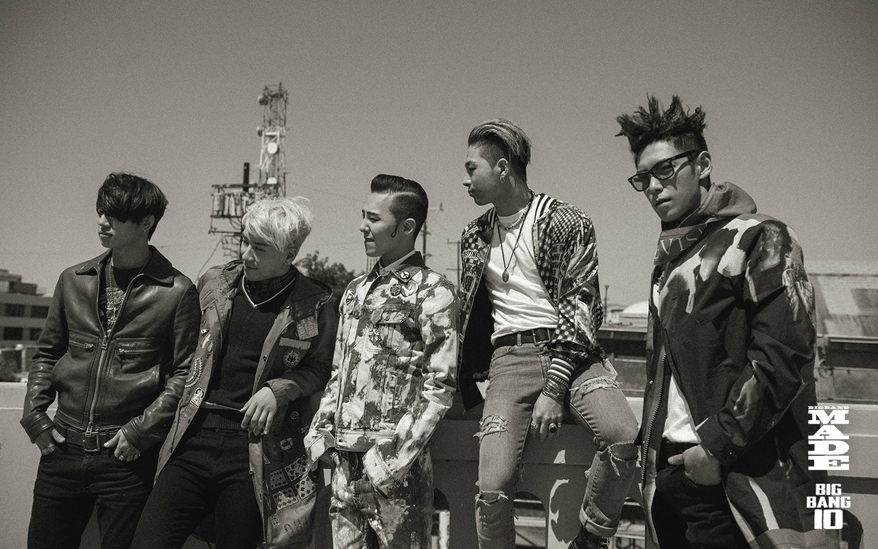 bigbang 2006-2016 mv合辑
