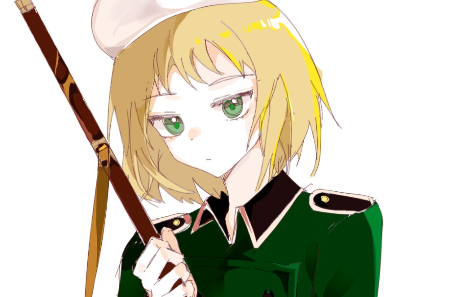 【黑塔利亚/指绘】瓦修.茨温利_哔哩哔哩_bilibili