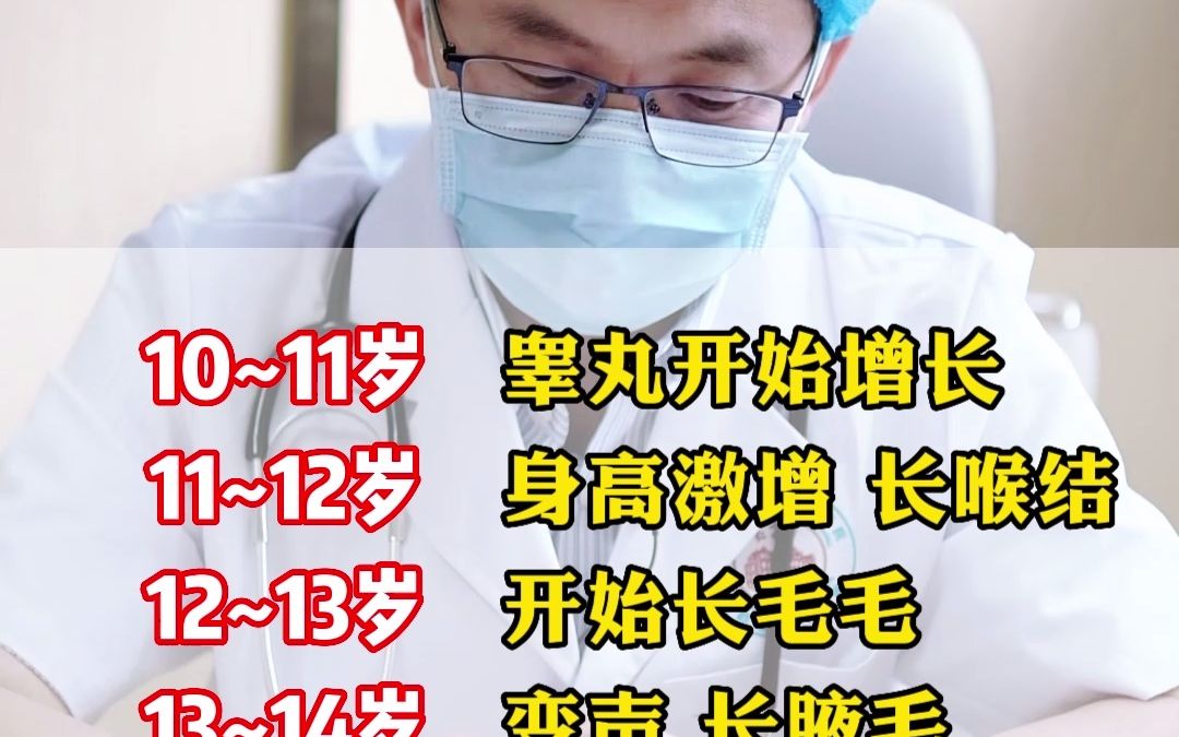 男孩发育顺序,你知道吗?