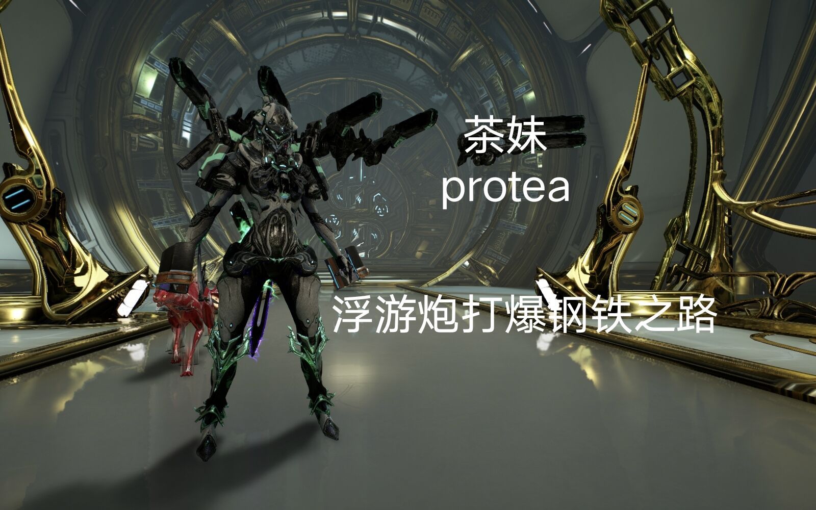 【warframe】茶妹PROTEA 浮游炮天下第一哔哩哔哩bilibili