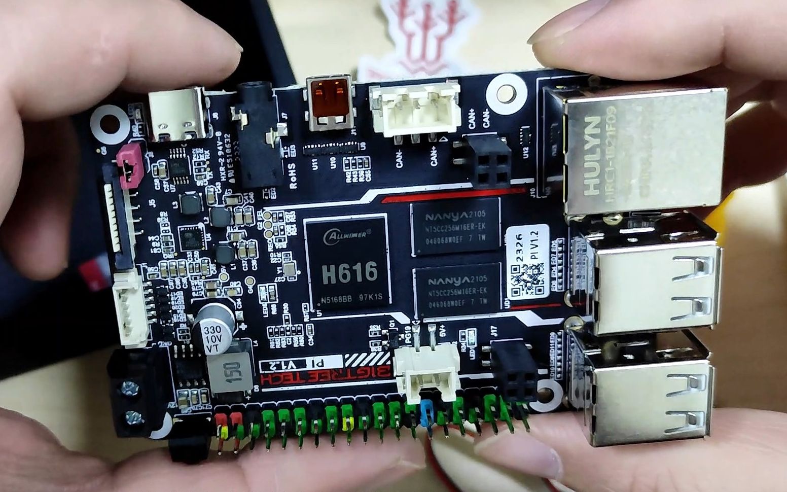 国产开发板平替树莓派,支持klipper 3d打印机固件,采用全志h616处理器