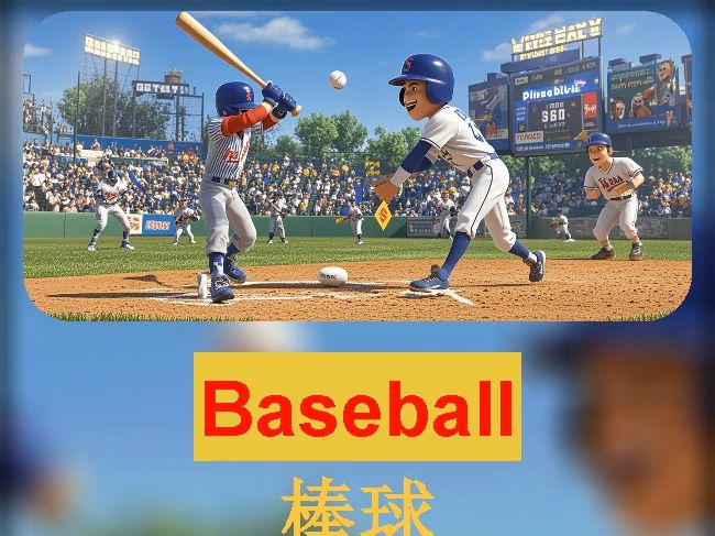 英语故事听读☑️棒球-baseball