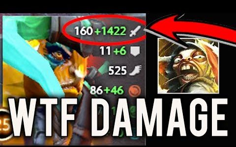 DOTA2 WTF大牛加了1422攻击?哔哩哔哩bilibili