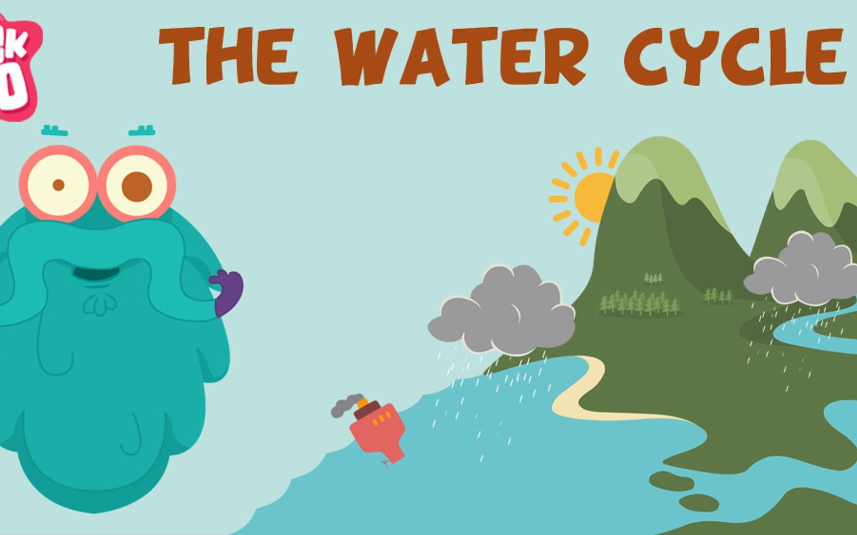 [图]水循环 The Water Cycle | The Dr. Binocs Show