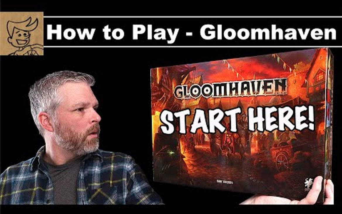 《幽港迷城》怎么玩(一)从零开始学习规则 Gloomhaven  How To Play  Start Here!哔哩哔哩bilibili