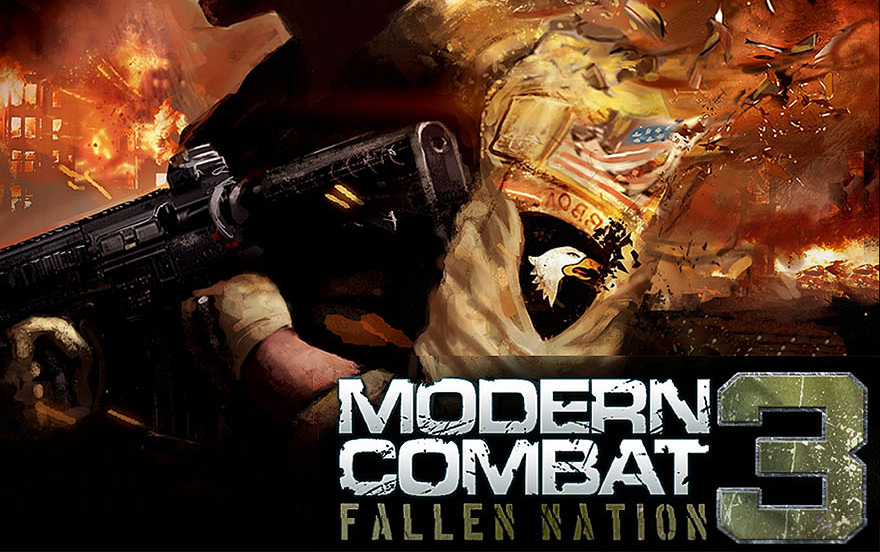 现代战争3:堕落国度 Modern Combat 3 Fallen Nation Gameloft 第一人称射击大作 三星S9P实机全流程攻略