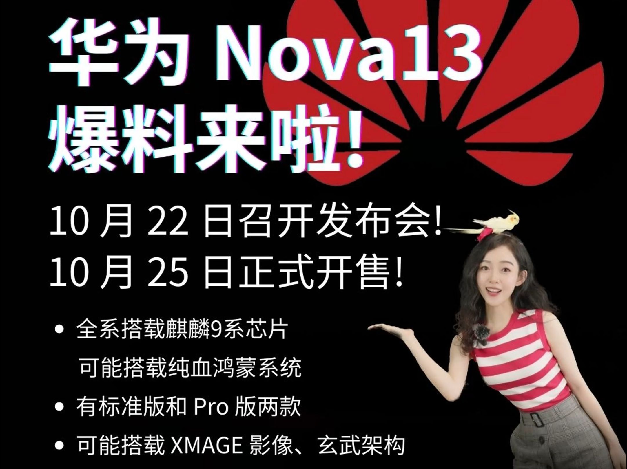 华为nova13系列爆料来啦!