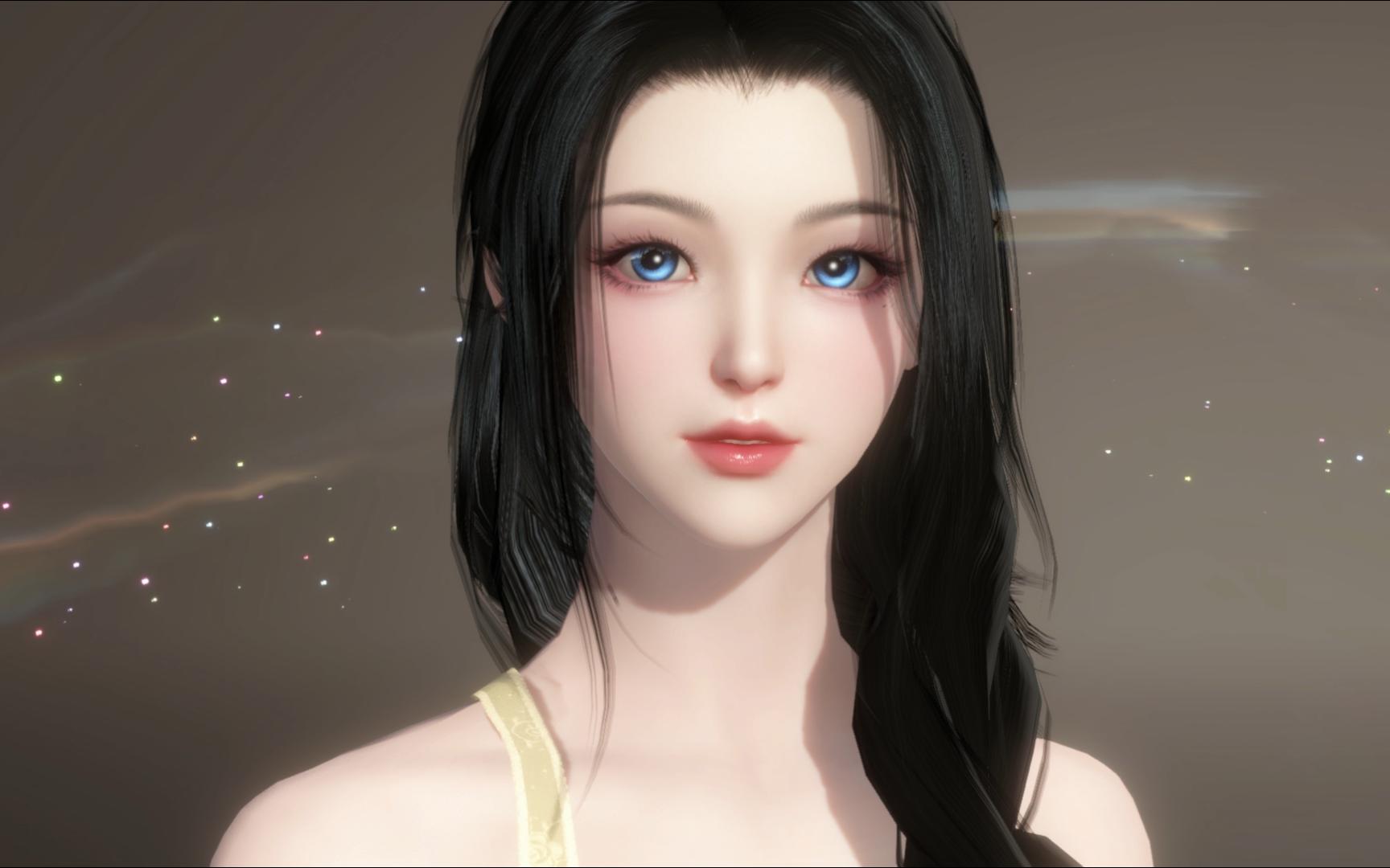 【逆水寒手游捏脸】清淡美女|无偿