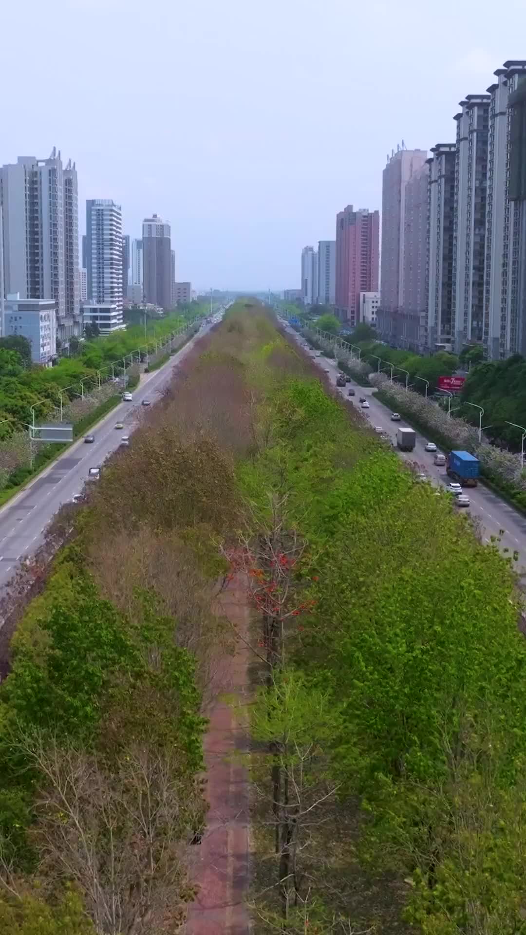 广西北海有条最宽阔的大街叫西南大道路宽120米双向六车道do哔哩哔哩bilibili