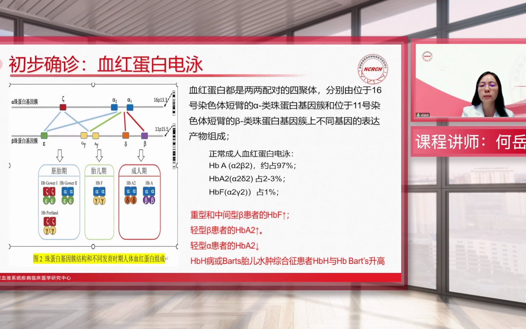 [图]何岳林教授：地中海贫血的诊断和治疗