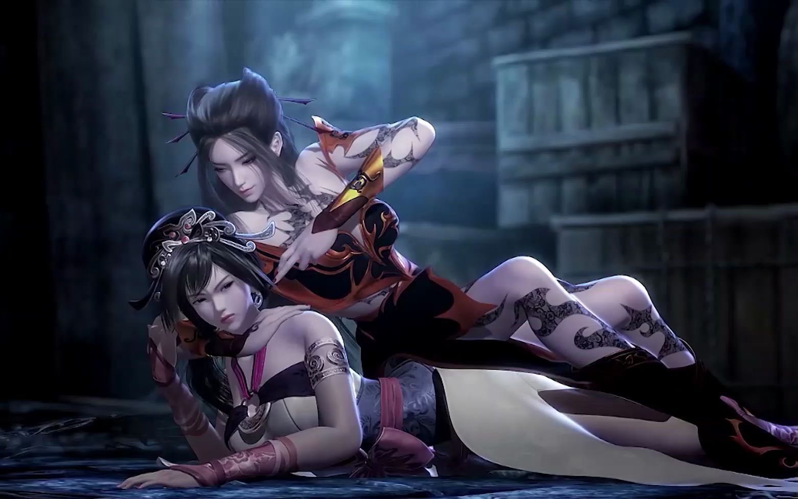 【解锁新姿势】焰灵姬vs红莲公主,两个女人打架确实好看呐,还是吕子乔