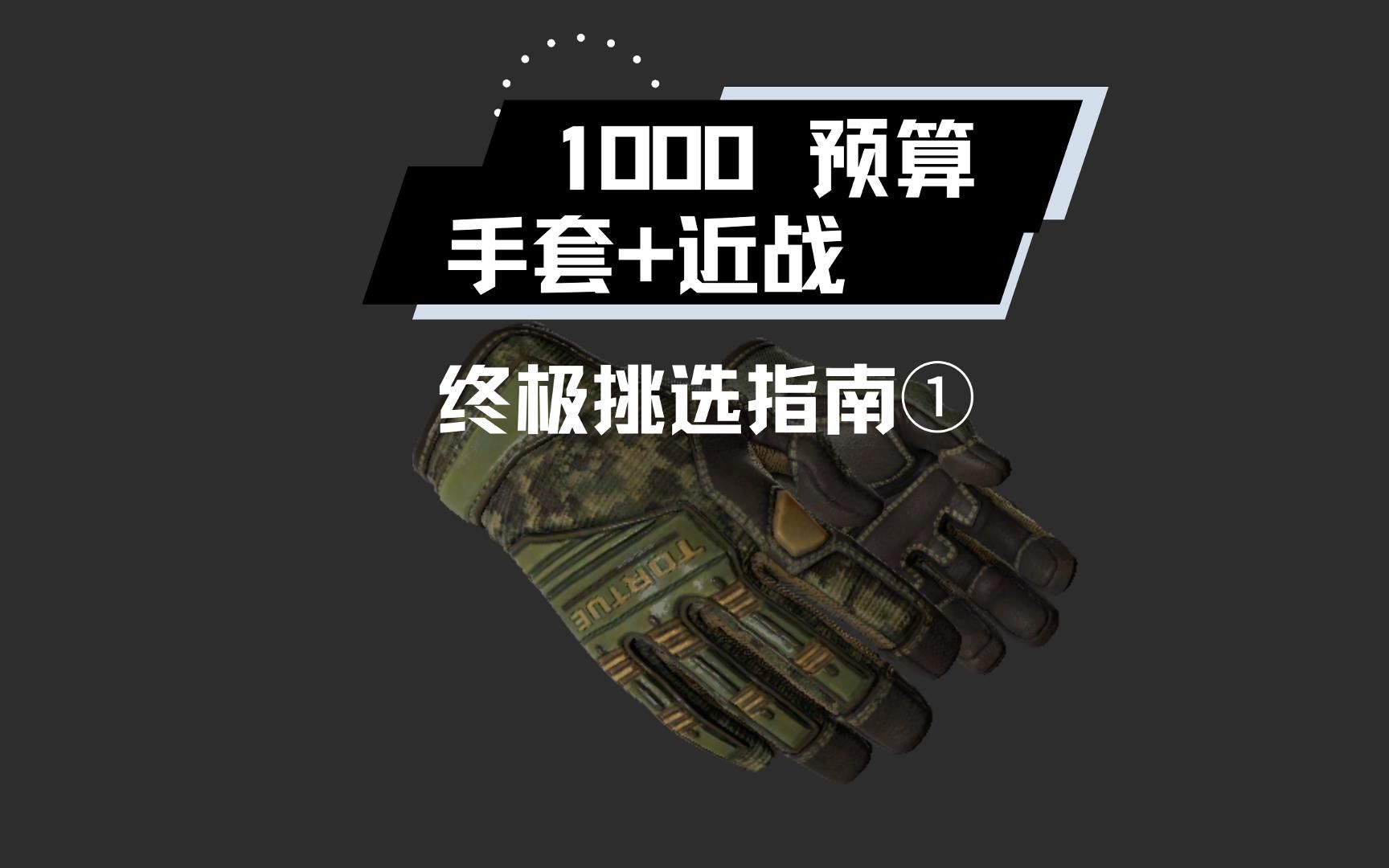 1000预算手套+近站终极搭配饰品挑选指南一哔哩哔哩bilibili