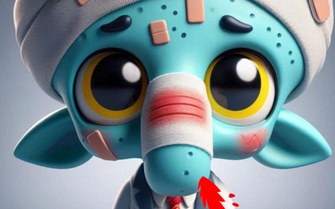 章鱼哥走路看手机,结果掉井盖里了