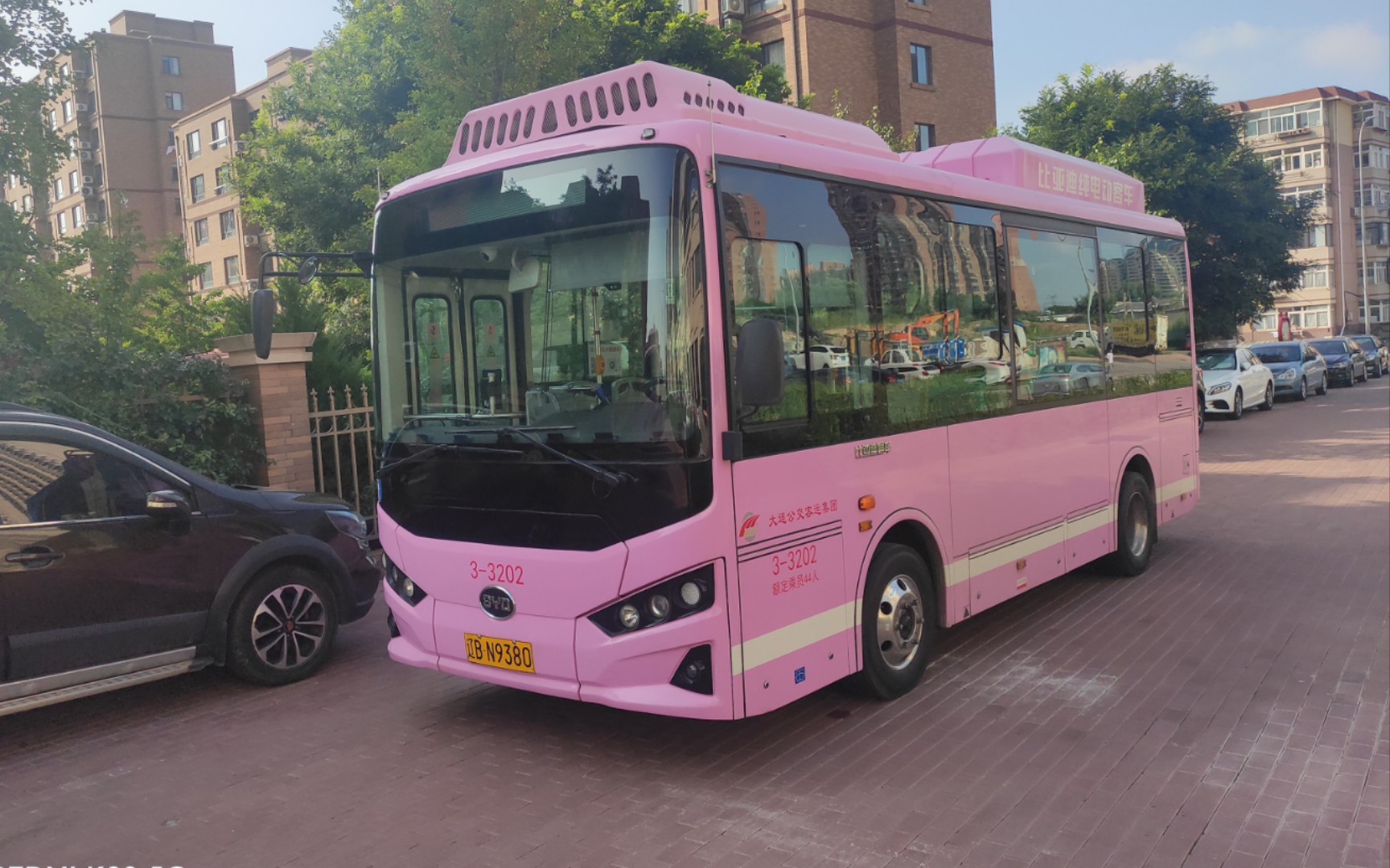  社区小巴>[pov-047a]【大连公交】805路 金山花园-金山花园 全程第一