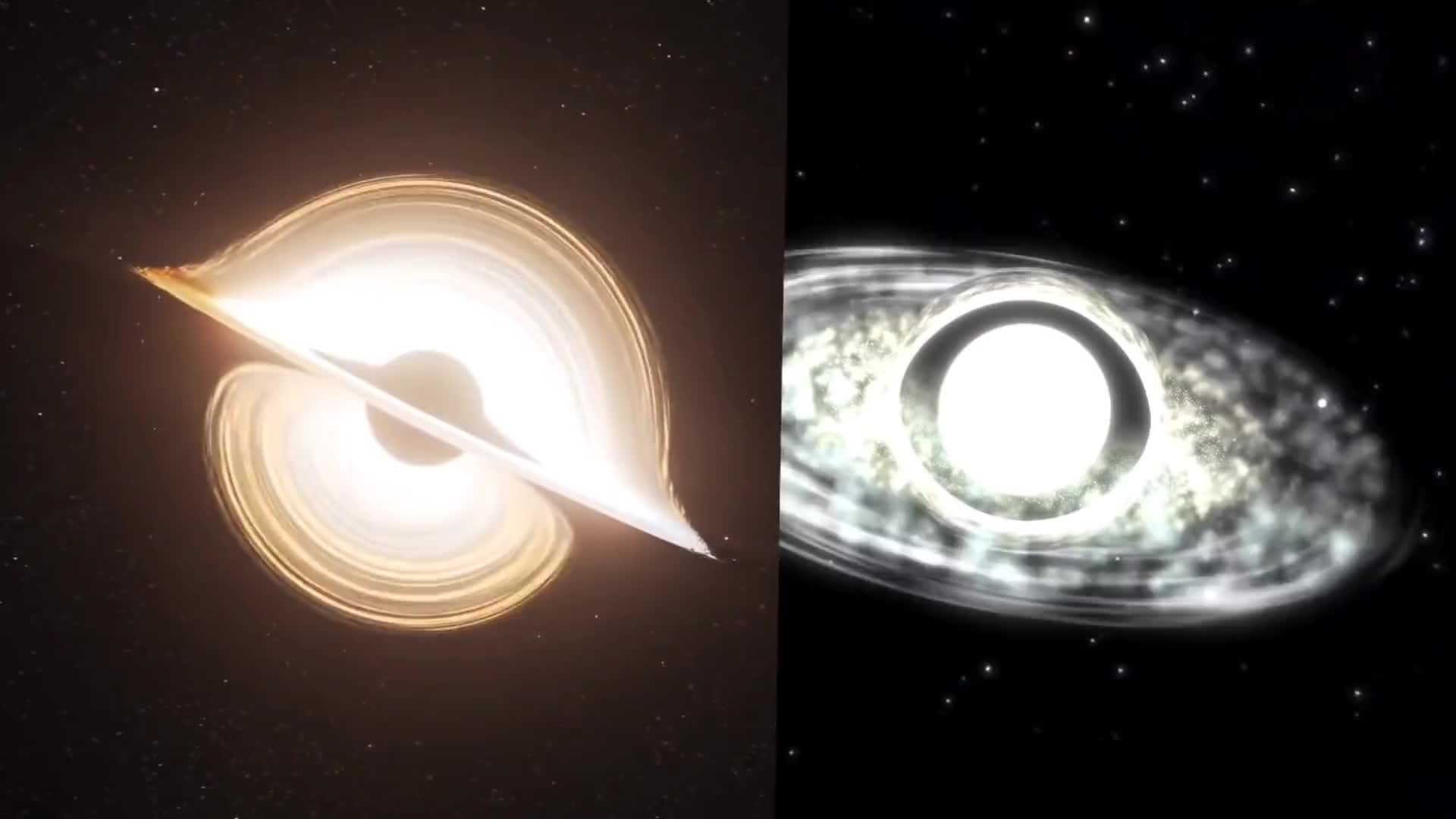 白洞vs黑洞虫洞图片