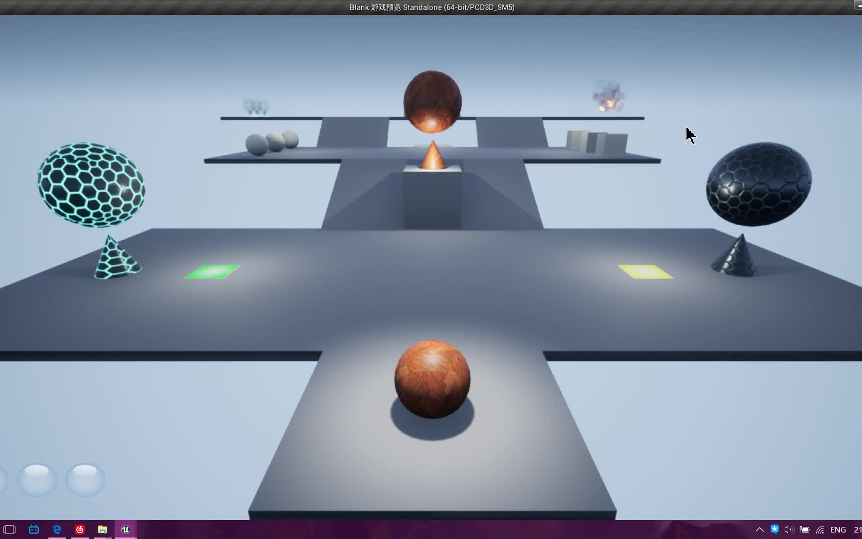 ue4我用虛幻4做了個平衡球遊戲
