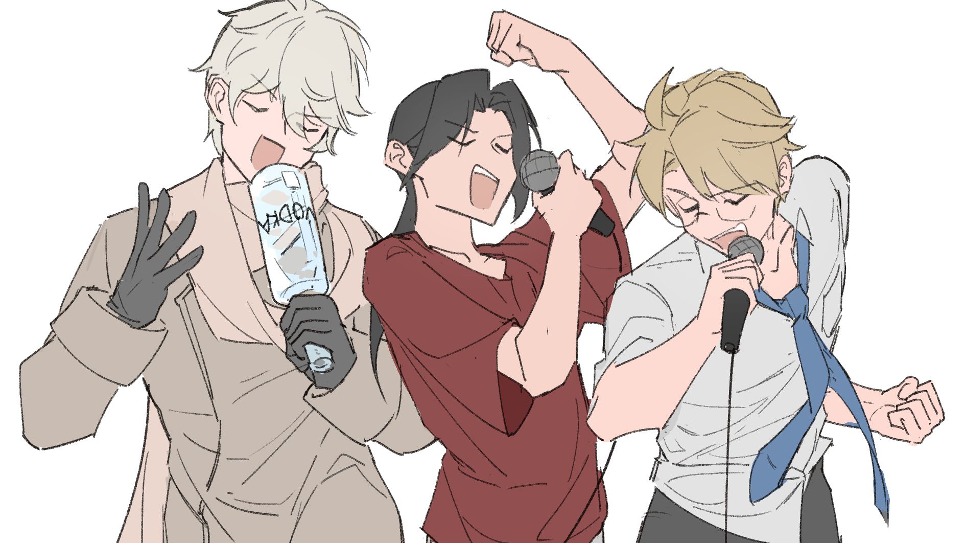 【黑三角/APH/手书】宿敌就是宿敌啊
