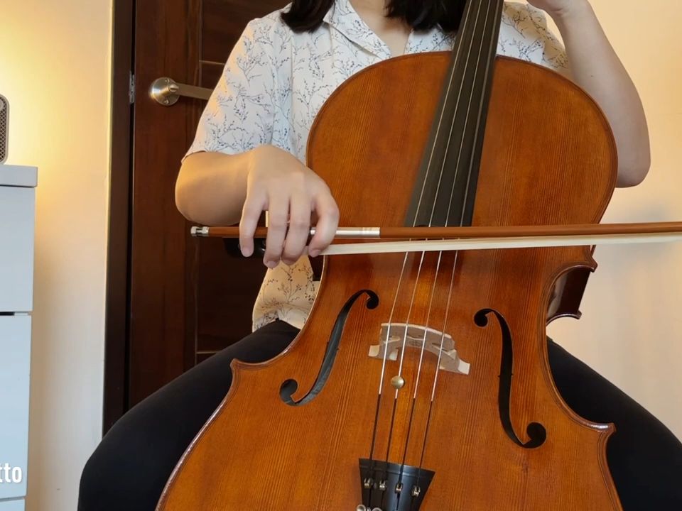 [图]【大提琴】 钢琴伴奏｜小快板（稍快板） Suzuki Cello Book 1 Allegretto with Piano Accompaniment