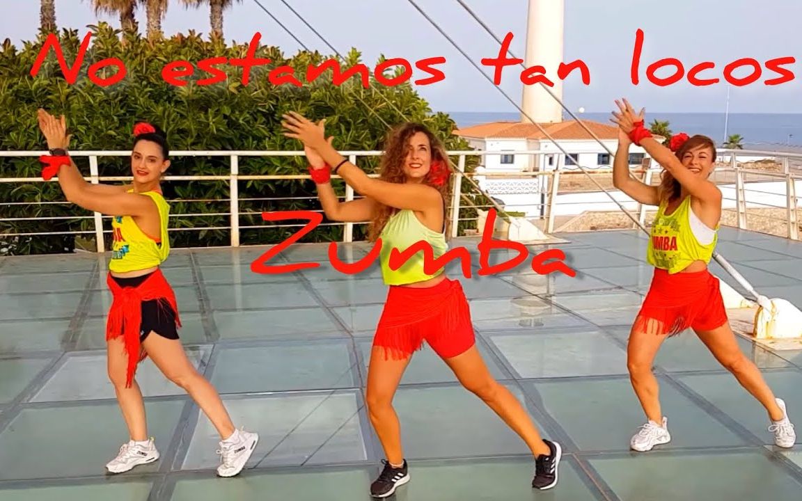 [图]No estamos tan locos Zumba Coreografia Maria Carvajal #zumba #lérica #belinda #n