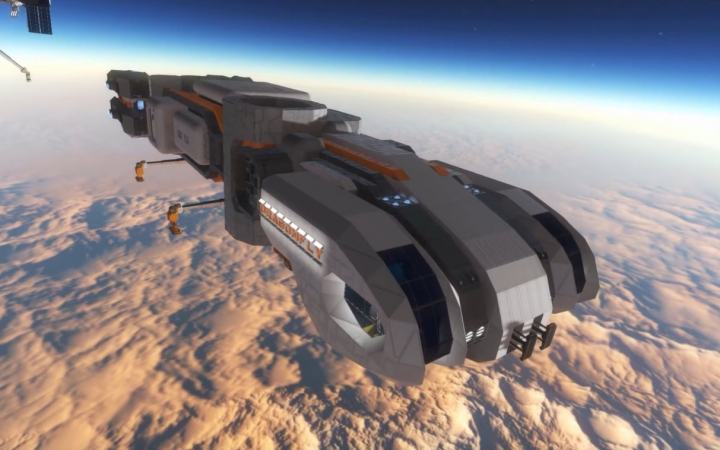 【太空工程师】精品船只鉴赏 dragonfly mkii by n8