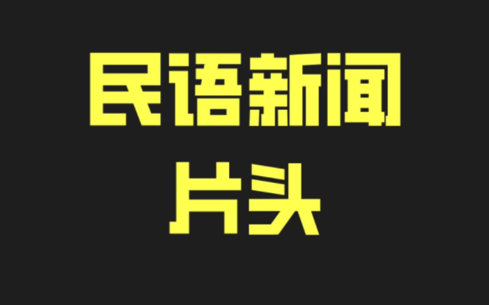 【民语文新闻片头混剪】民族团结进步的践行者哔哩哔哩bilibili