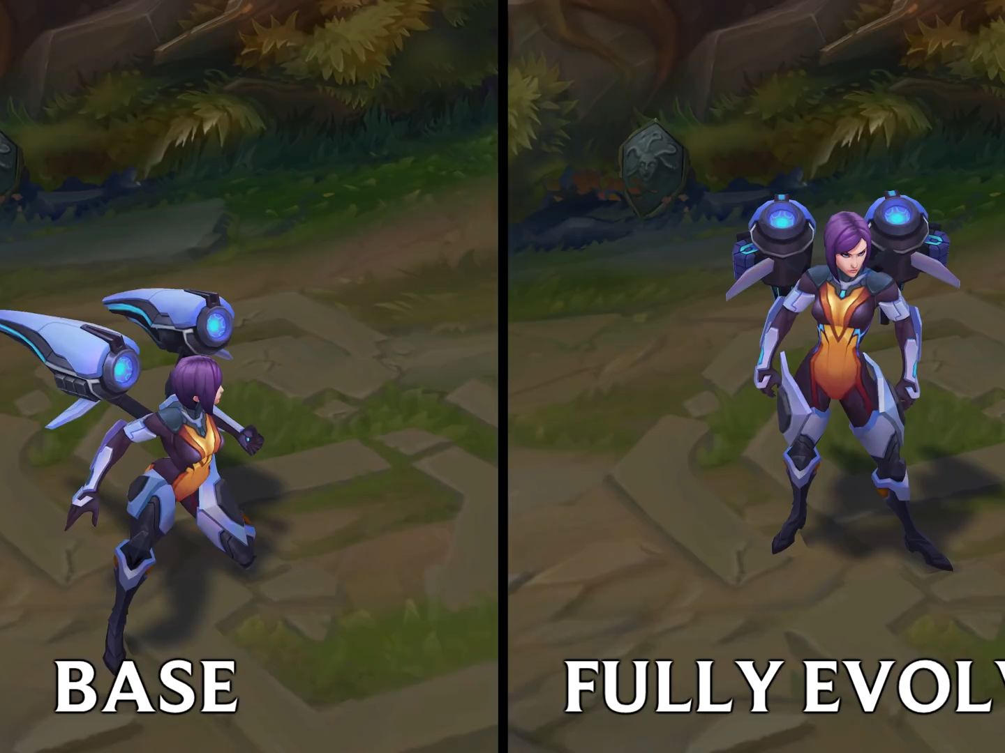 bullet angel kaisa chroma skins 弹幕天使 卡莎 炫彩皮肤