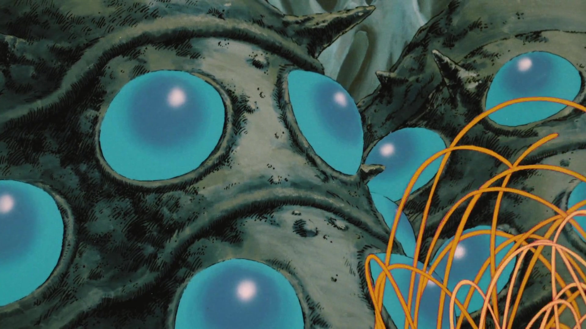 吉卜力-风之谷(1984):娜乌西卡与王虫交流_哔哩哔哩 (゜-゜)つロ 干杯