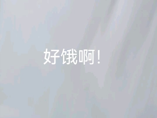 好饿啊!哔哩哔哩bilibili