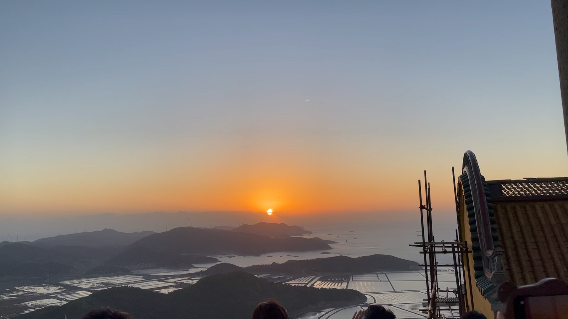 衢山岛～观音山 一分钟的日出美景