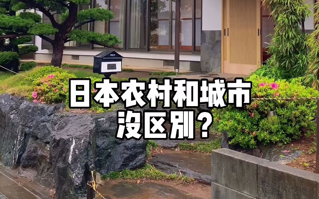 日本农村漂亮房子遍地,却没人住?原因太心酸...哔哩哔哩bilibili