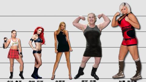 Wwe最高的女选手 170cm以上 哔哩哔哩